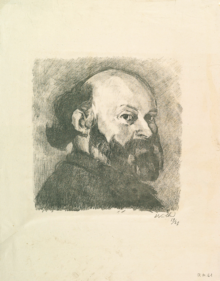  Edouard Vuillard —— Portrait of Cezanne